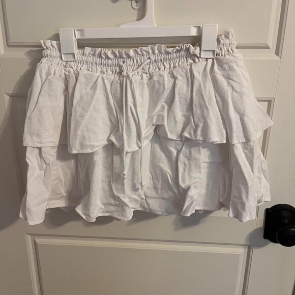Stoney Clover Lane Women's White Skirt - Picture 1 of 2